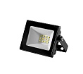 Прожектор светодиодный ELFLED, SMD, 10Вт, черный корпус, IP65, белый